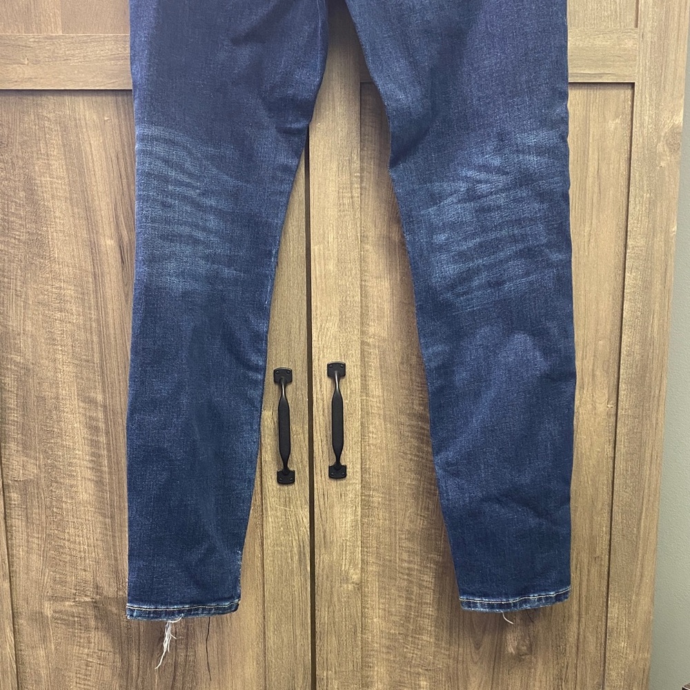 Kancan Signature Distressed Blue Jeans Mid-rise Ankle Skinny Women’s Size 26 - Picture 8 of 14